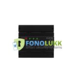 VIDEO CENTRAL UNIT – 3 OUTPUTS, DIN RAIL MOUNTING, DARK GREY