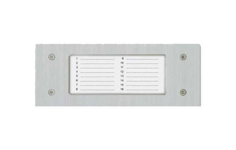 NP-2511 informational panel fonolukk