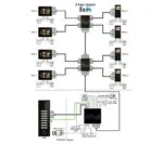 SMART VIDEO PANEL - 8 FAMILIES, FLUSH MOUNTING, BLACK - Image 3