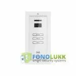 SMART VIDEO PANEL - 3 FAMILIES, FLUSH MOUNTING, WHITE