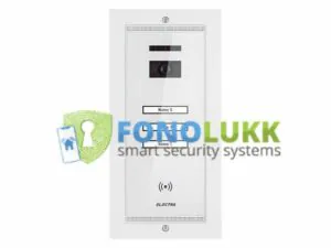 SMART VIDEO PANEL - 3 АБОНЕНТА, FLUSH MOUNTING, БЕЛЫЙ