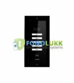 SMART VIDEO PANEL - 5 АБОНЕНТОВ, FLUSHCK MOUNTING, ЧЕРНЫЙ