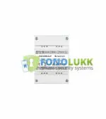 AUDIO CONNECTION BOX – 4 OUTPUTS - RJ45, DIN RAIL MOUNTING, WHITE