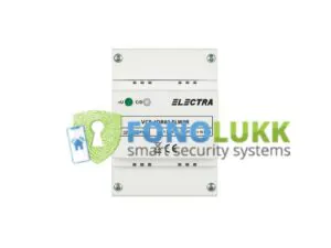 VIDEO CONNECTION BOX – 4 OUTPUTS - RJ45, DIN RAIL MOUNTING, WHITE