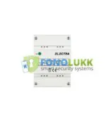 VIDEO PANEL SELECTION BOX - 4 INPUTS, RJ45 + DIN RAIL MOUNTING, WHITE