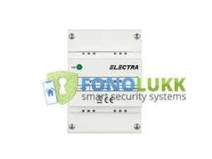 VIDEO PANEL SELECTION BOX - 4 INPUTS, RJ45 + DIN RAIL MOUNTING, WHITE