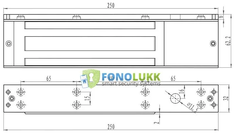 205fdc3f439f944e0c59d1edb3a7095c Магнитный замок 350кг — изображение 3