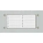 NP-2521 teabepaneel (INOX)