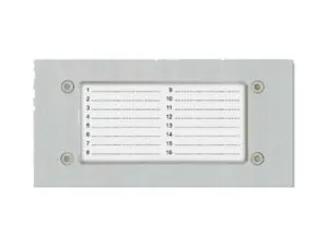 Информационная панель НП-2521 (INOX)