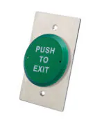 Stainless Steel Panel Press to Exit Button for Door Access Control System