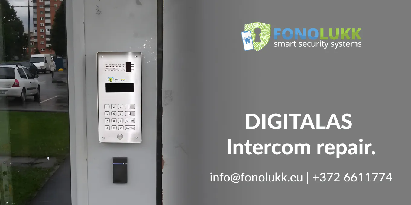 Digitalas fonoluku remont