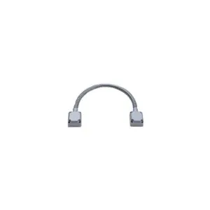 ABK-401 metal door loop with metal ends